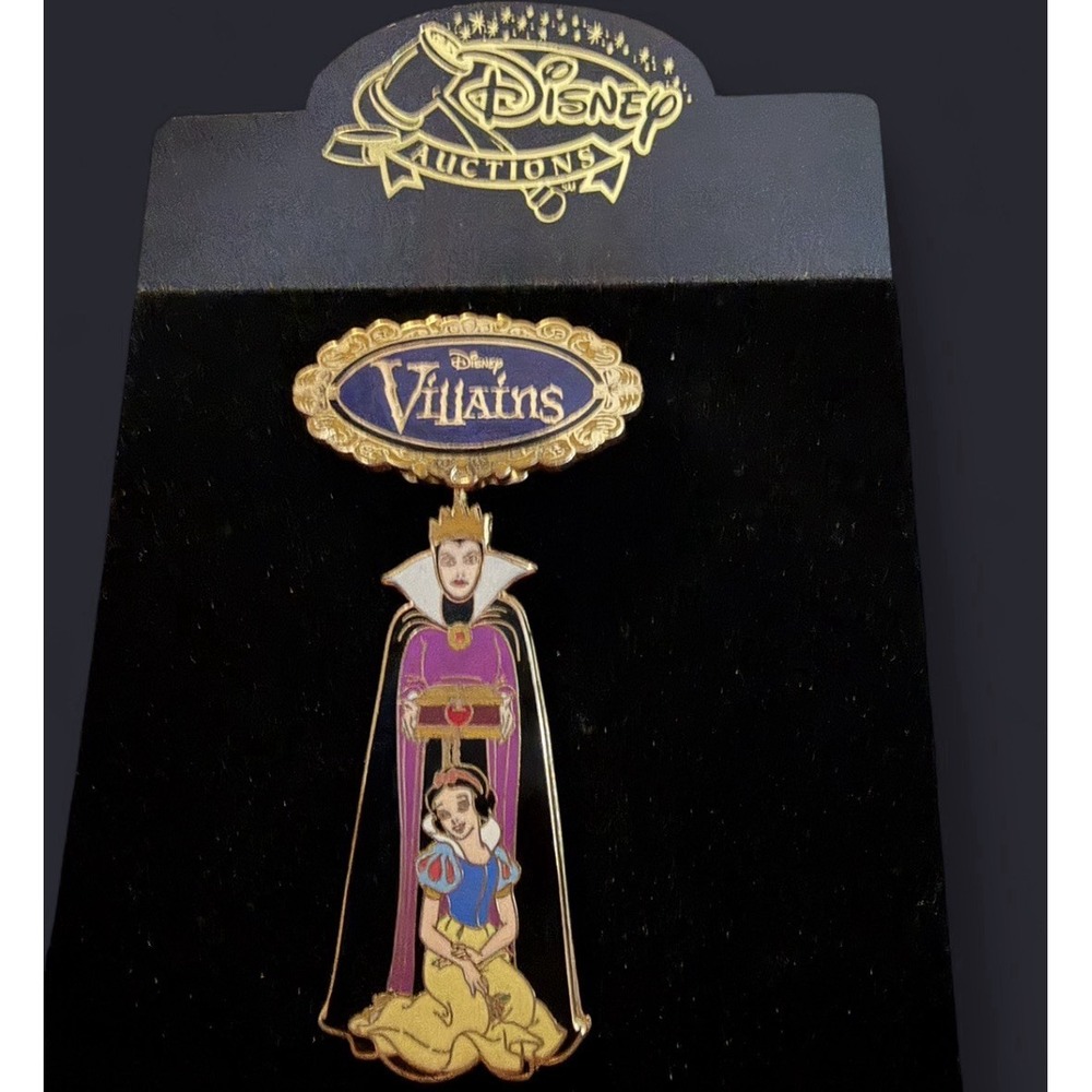 Disney Auctions Villains Evil Queen Snow White  LE 100 Spinner Pin